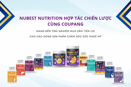 NuBest Nutrition rút ngắn 10 lần thời gian giao hàng thông qua hợp tác chiến lược với Coupang