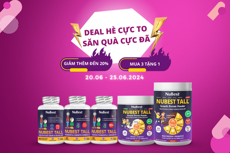 DEAL HÈ CỰC TO - SĂN QUÀ CỰC ĐÃ