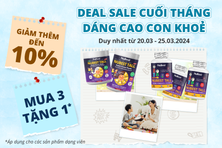 Tặng mẹ deal xịn, chăm con yêu cao khỏe