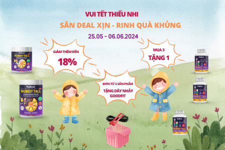 Vui Tết Thiếu Nhi Săn Deal Xịn - Rinh Quà Khủng