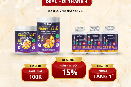 Deal hời tháng 4 - Thăng hạng chiều cao