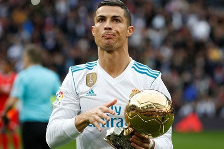 Hé lộ chiều cao Ronaldo