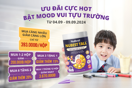 ƯU ĐÃI CỰC HOT - BẬT MOOD VUI TỰU TRƯỜNG